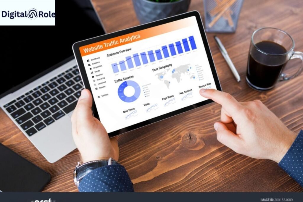 Website growth Graph SEO for marketing consultant visibility growth chart