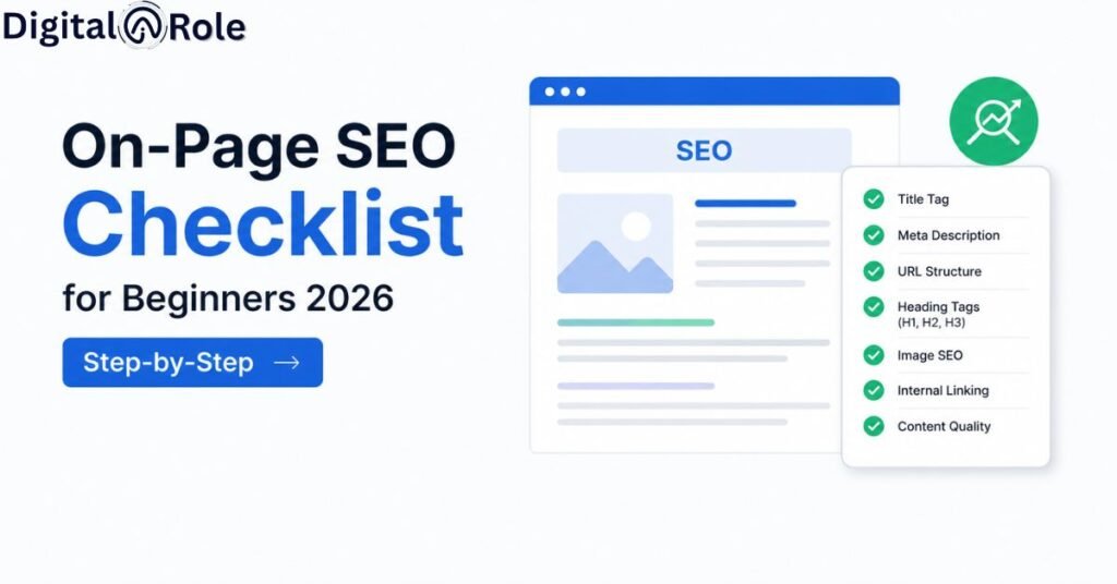 On-Page SEO Checklist for Beginners 2026 Step-by-Step