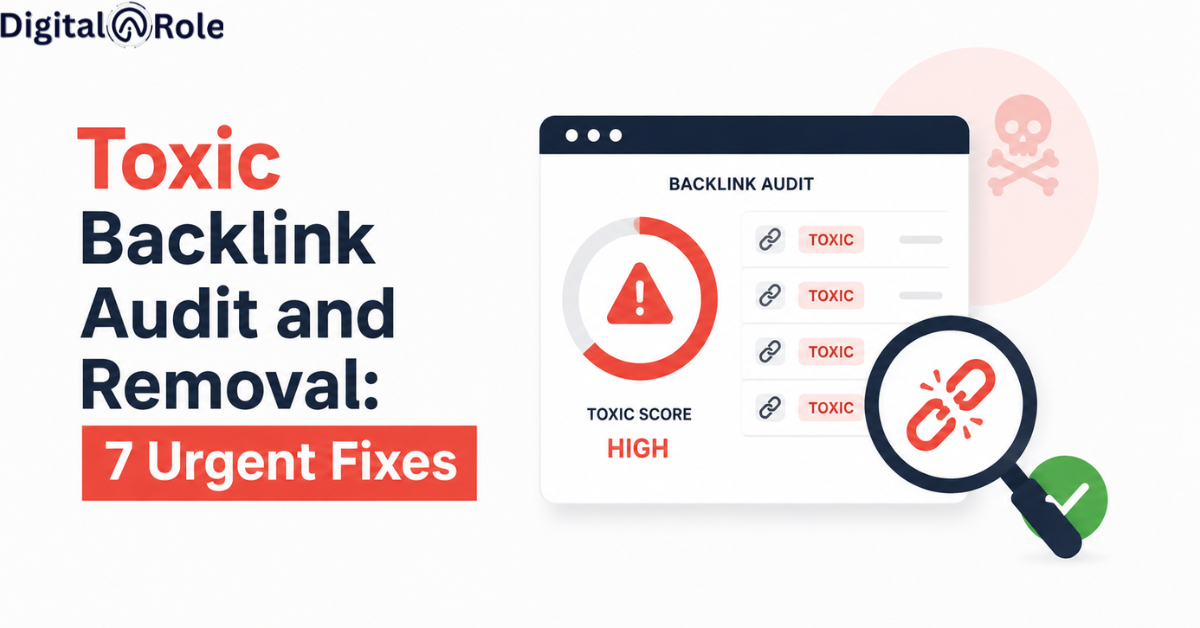 Toxic Backlink Audit and Removal: 7 Urgent Fixes